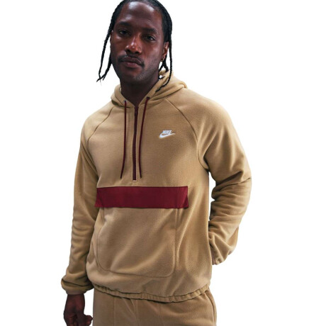 Abrigo Nike Sportswear Club de Hombre crema