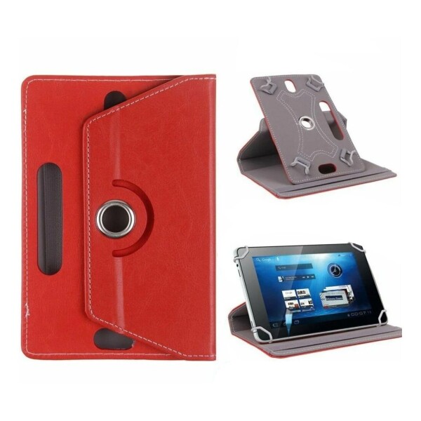 Funda Estuche De Tablet 7 Pulgadas Plan Ceibal Ibirapita Color Variante ROJO