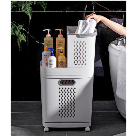 Carro Organizador 2 Niveles Desmontable Baño y Cocina 031-10 001