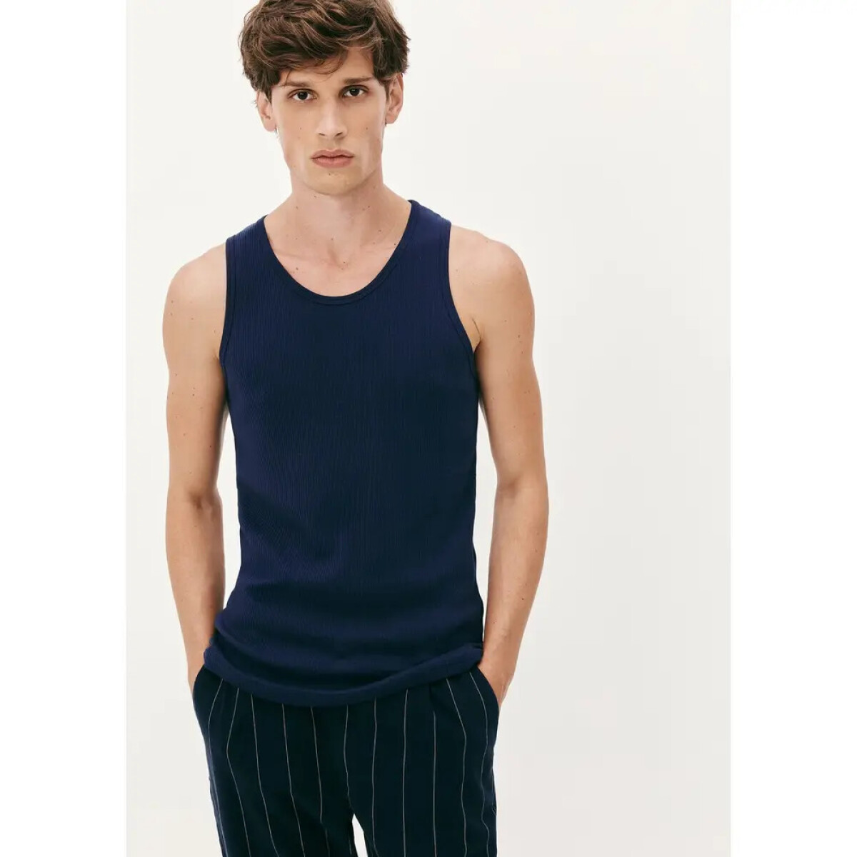 CAMISETA REGATA MASC - AZUL ESCURO 