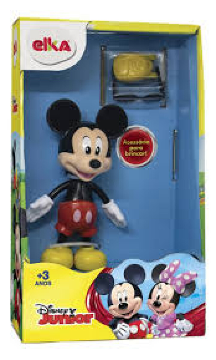 Muñeca Mickey Elka Con Accesorios 13cm 