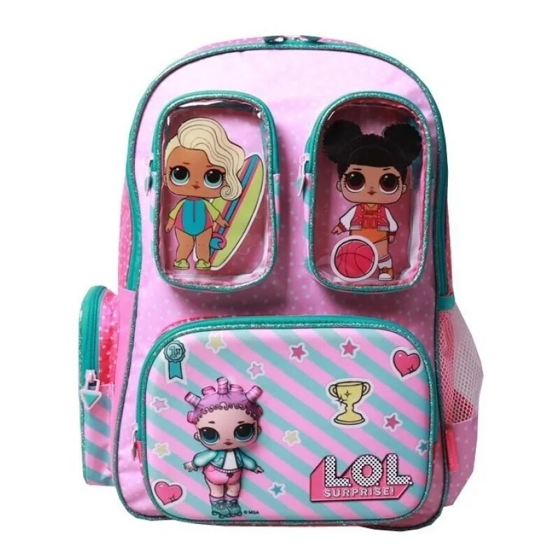 Mochila Lol 14bb 3 D Termoformada 18 Pulgadas Mochila Lol 14bb 3 D Termoformada 18 Pulgadas
