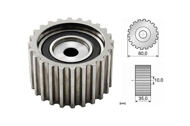 Tensor Guia Correa Dist. Subaru Legacy/Forester/Impreza/Outback 89-25 Tensor Guia Correa Dist. Subaru Legacy/Forester/Impreza/Outback 89-25