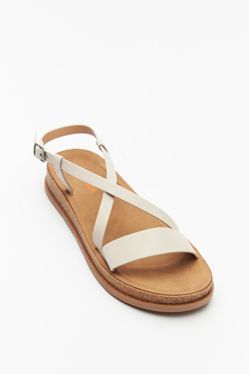 SANDALIA TULSAN Beige