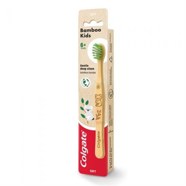 Cepillo de Dientes Bamboo Kids Colgate – Suave (Biodegradable) Cepillo de Dientes Bamboo Kids Colgate – Suave (Biodegradable)