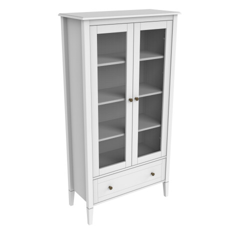 APARADOR/CRISTALERO MDF-Y-MADERA BLANCO AMIERCANO
