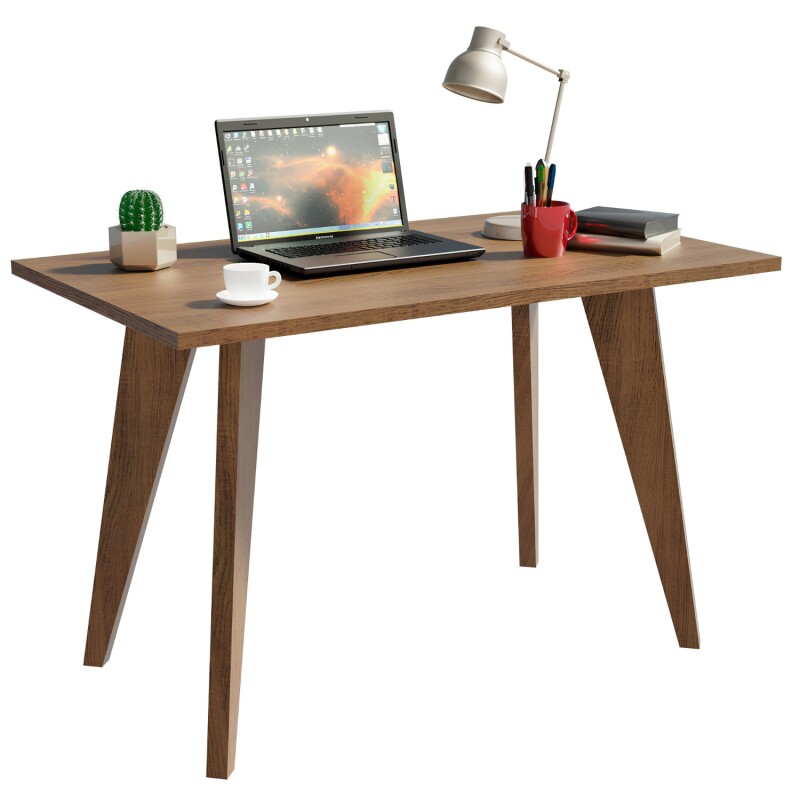 Mesa Lumax Rectangular Madera Rústica Escritorio Mesa Lumax Rectangular Madera Rústica Escritorio