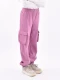 PANTALON CARGO BELISA ROSA OSCURO