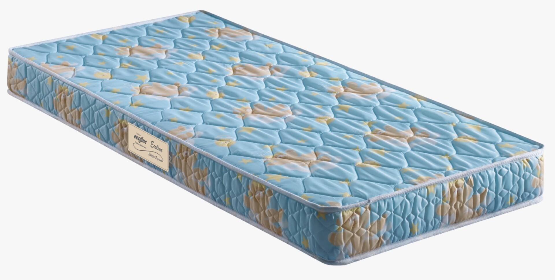 Colchón D18 ECOLINE Impermeable Para Cuna 060X135X10 