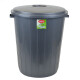Tarro de residuos 50 lts con tapa GRIS OSCURO