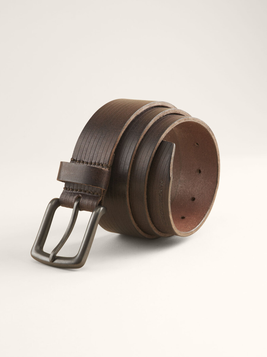BELT CALLAO - MARRON OSCURO 