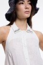 VESTIDO CAMISERO Crudo