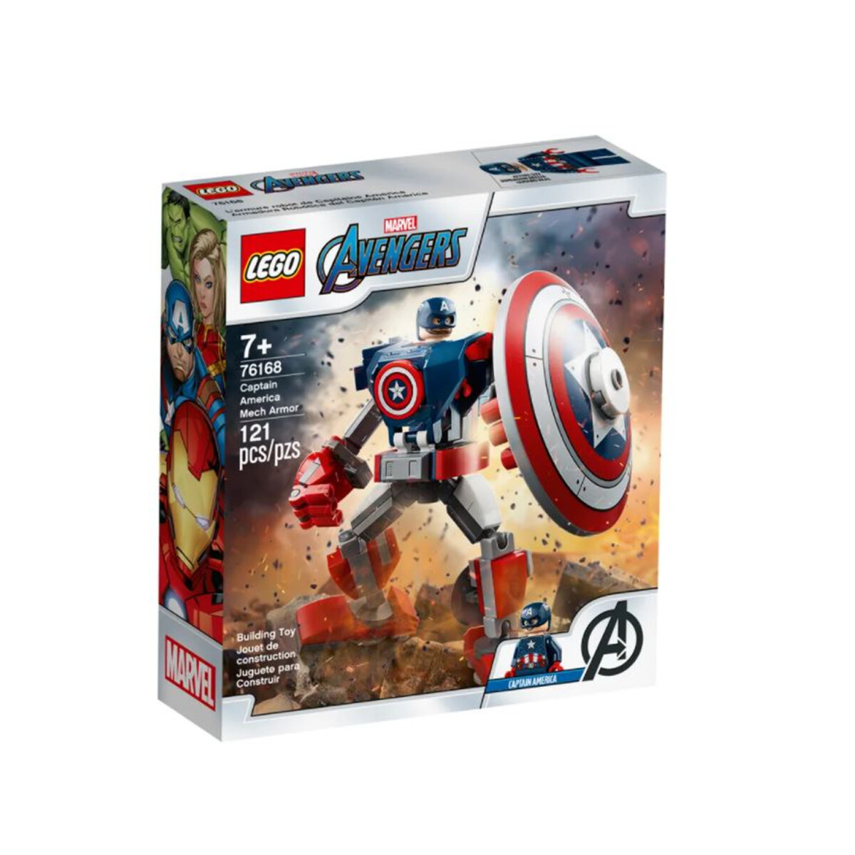 LEGO Capitán América Armadura Robótica 