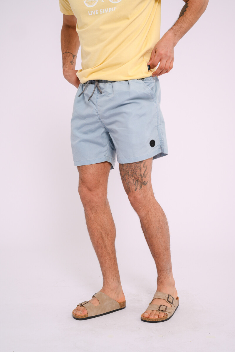 Short de baño Celeste