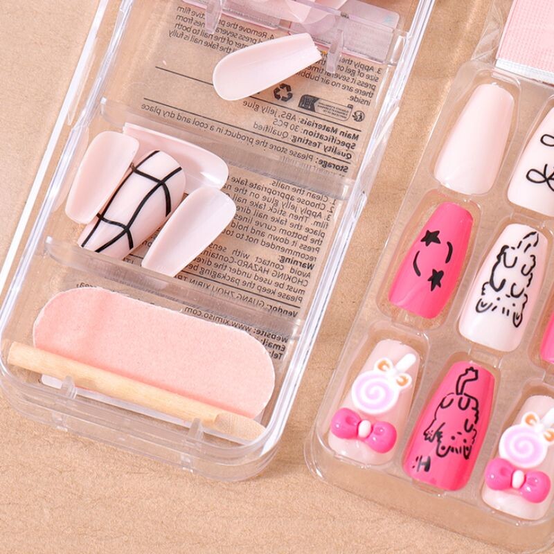 Uñas Postizas - Finlo Chee - 30 Piezas #34 Uñas Postizas - Finlo Chee - 30 Piezas #34