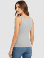Musculosa Tache Gris Melange Medio