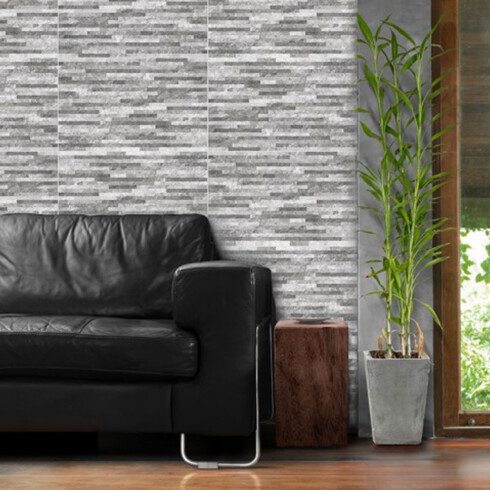 CERAMICA RECTANGULAR MATE GRIS PIEDRA FORMATO 34X51 CM GAMAS DE GRIS