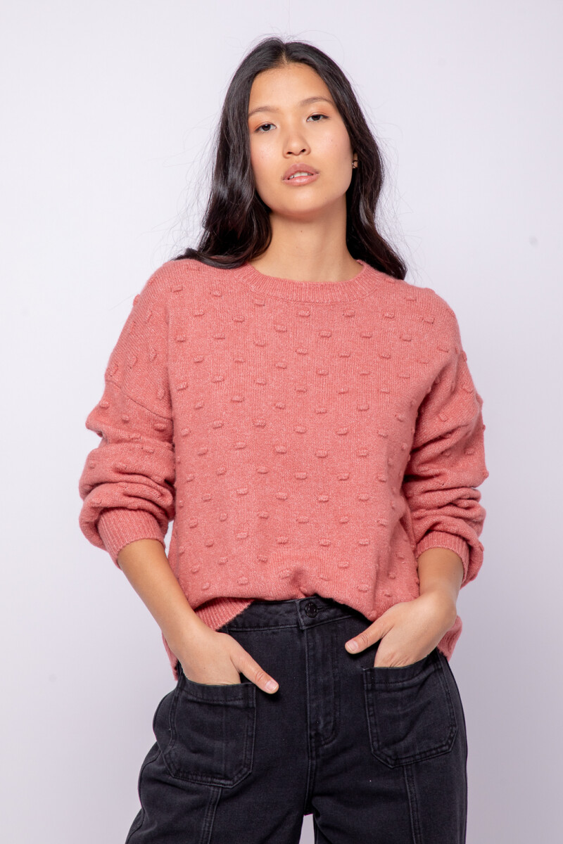 SWEATER CRISTOBAL Rosa Cuarzo