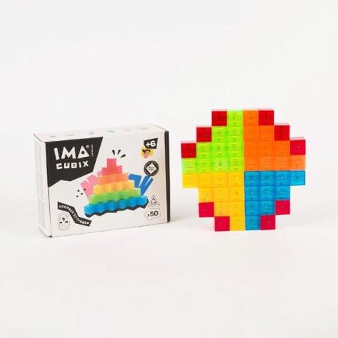 Ima Cubix 50 piezas Connect to create Braintoys Ima Cubix 50 piezas Connect to create Braintoys