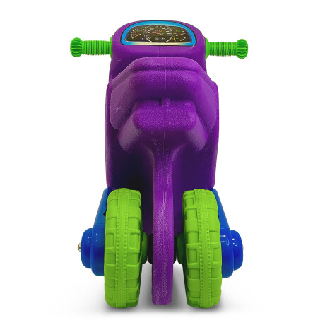 Moto Buggy 4 Ruedas Infantil Resistente Sin Pedales Violeta