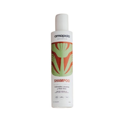 Shampoo Caléndula, lavanda y Aloe Vera - Amapola Shampoo Amapola Calendula Lava