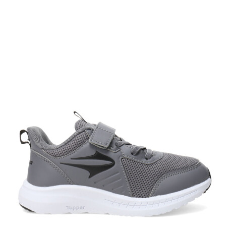 Championes de Niños Topper Championes Wind Iv Mesh Velcro Gris - Negro