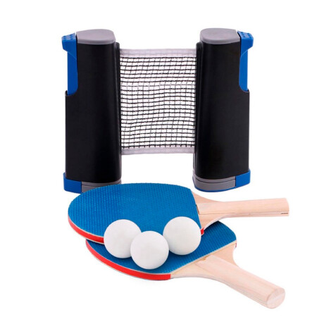 Set Ping Pong Pour Cadre De Porte - 2 Raquettes + 6 Balles + Corde - Jeu D'intérieur Pour Enfants