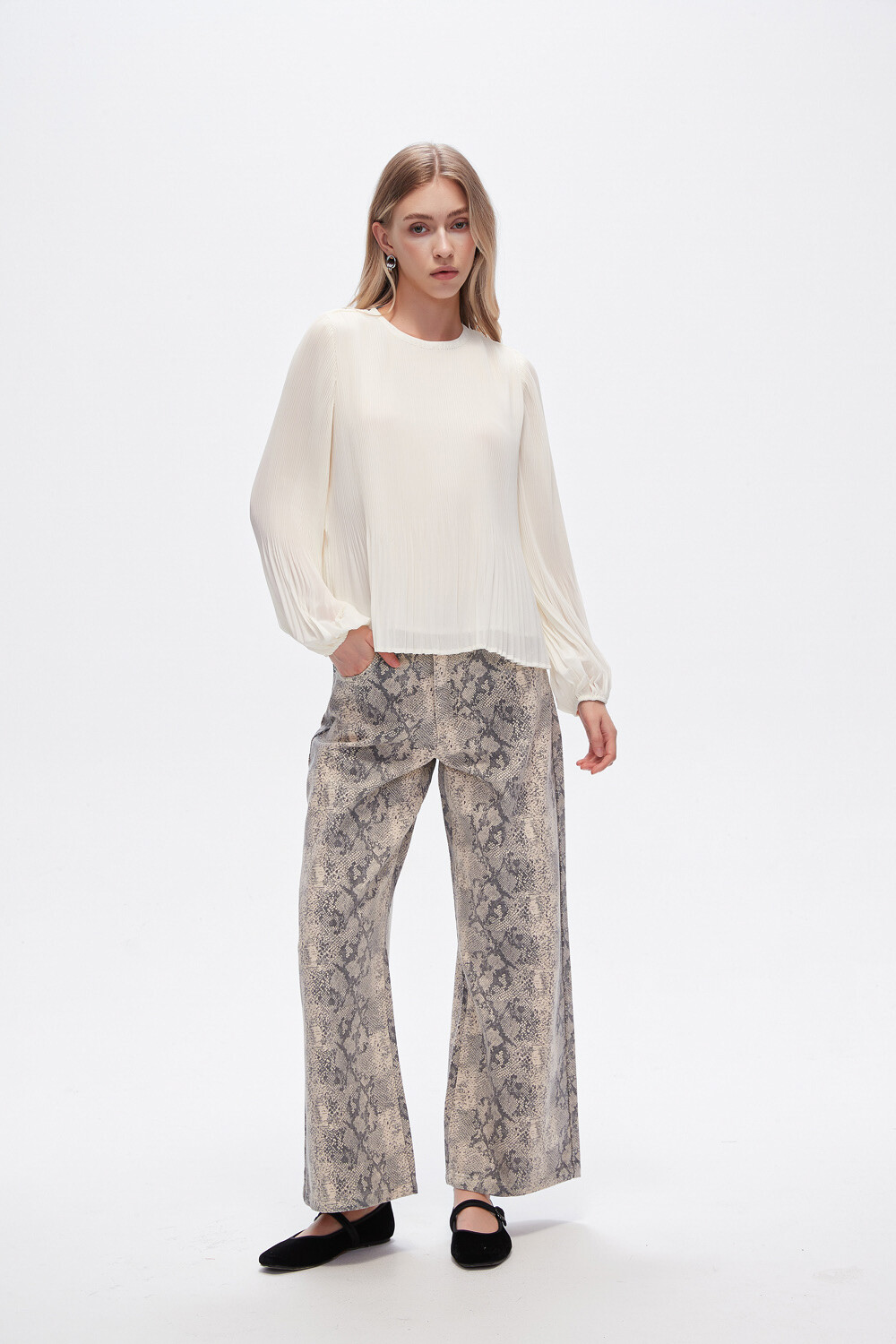 Blusa Glame Crudo / Natural