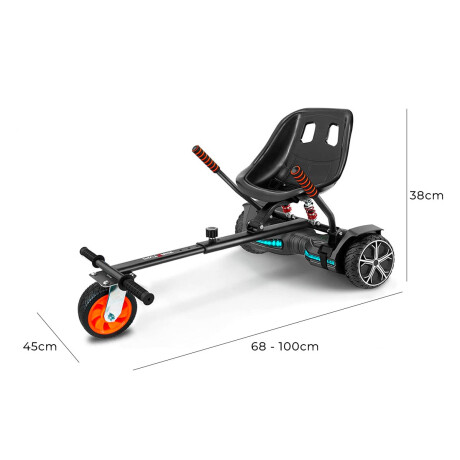 Asiento Silla P/hoverboard Pro Patineta Eléctrica Negro