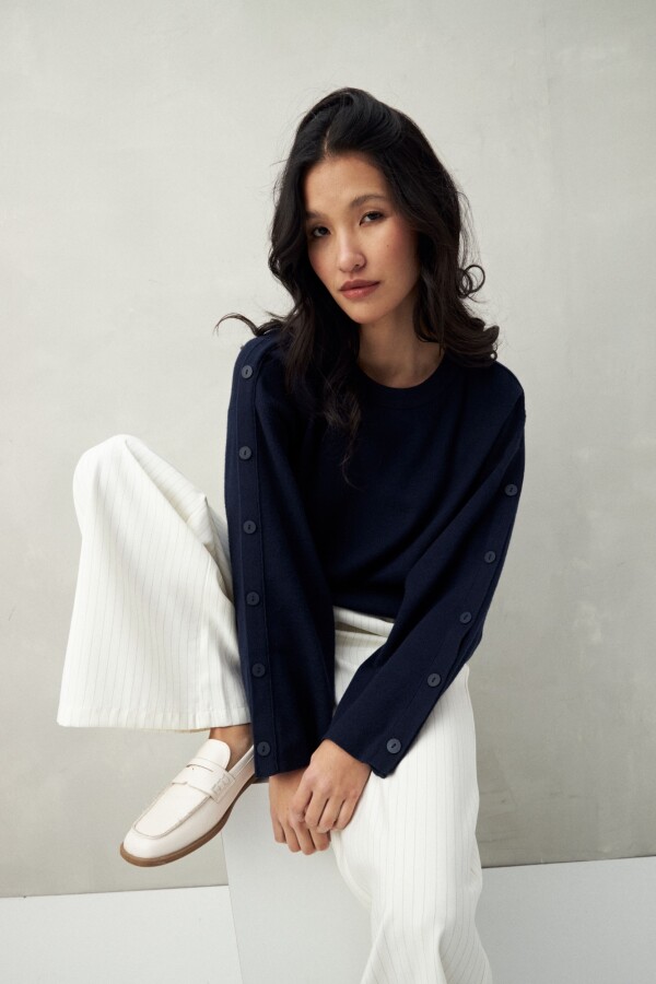 SWEATER PAQUITA Azul Marino