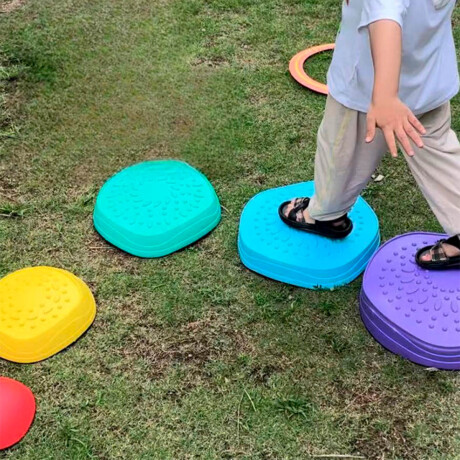 Piedras Equilibrio Antideslizante X5 Niños Juguete Pla000415