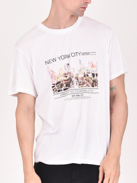 REMERA NAUPLIA CITY BLANCO