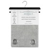 CORTINA VISILLO BOHEMIA GRIS 137X229CM Unica