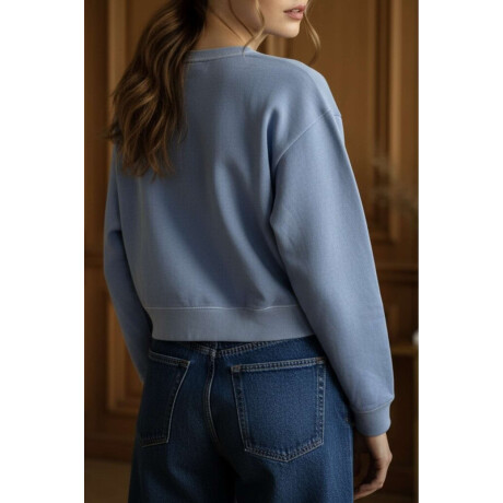 Sweater Algodón Celeste