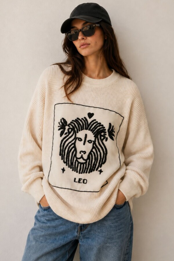 Sweater Leo Crudo
