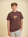 T-SHIRT JULEN TEEN RUSTY MarrÓn