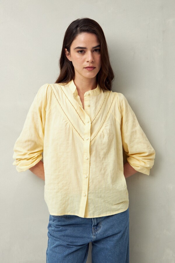 CAMISA NEREA Manteca