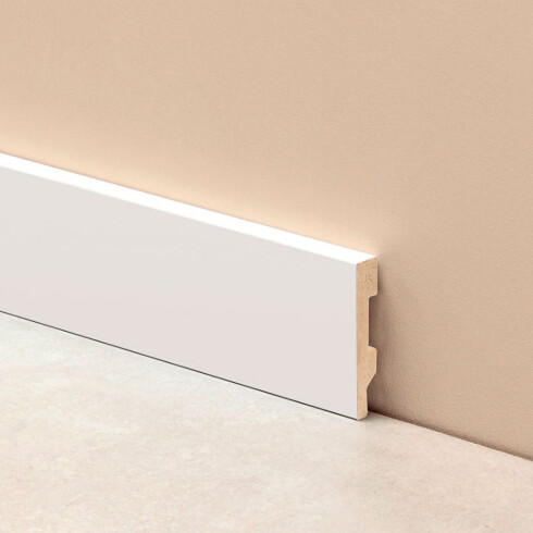 Zocalo Pvc Espuma Alta Densidad Blanco 1.5X15X2.70Cm GAMAS DE BLANCO