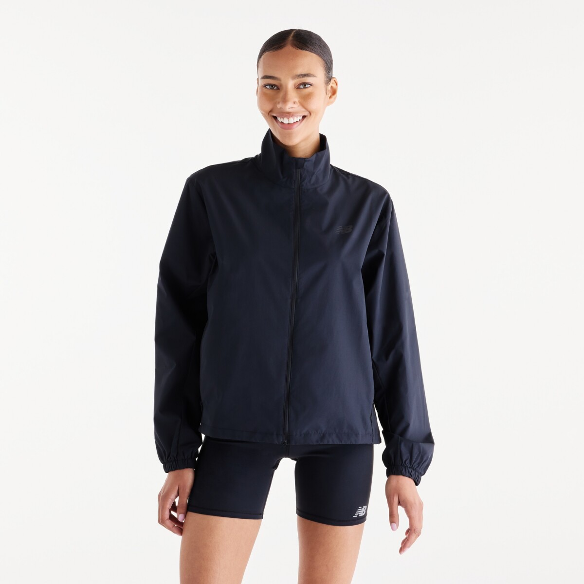 Campera New Balance de Dama - Fast Days - WJ62K180BK - BLACK 