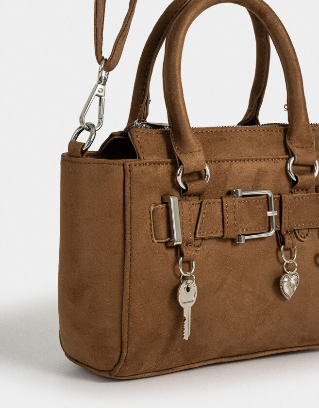 City Cartera Mini City - Marron Camel