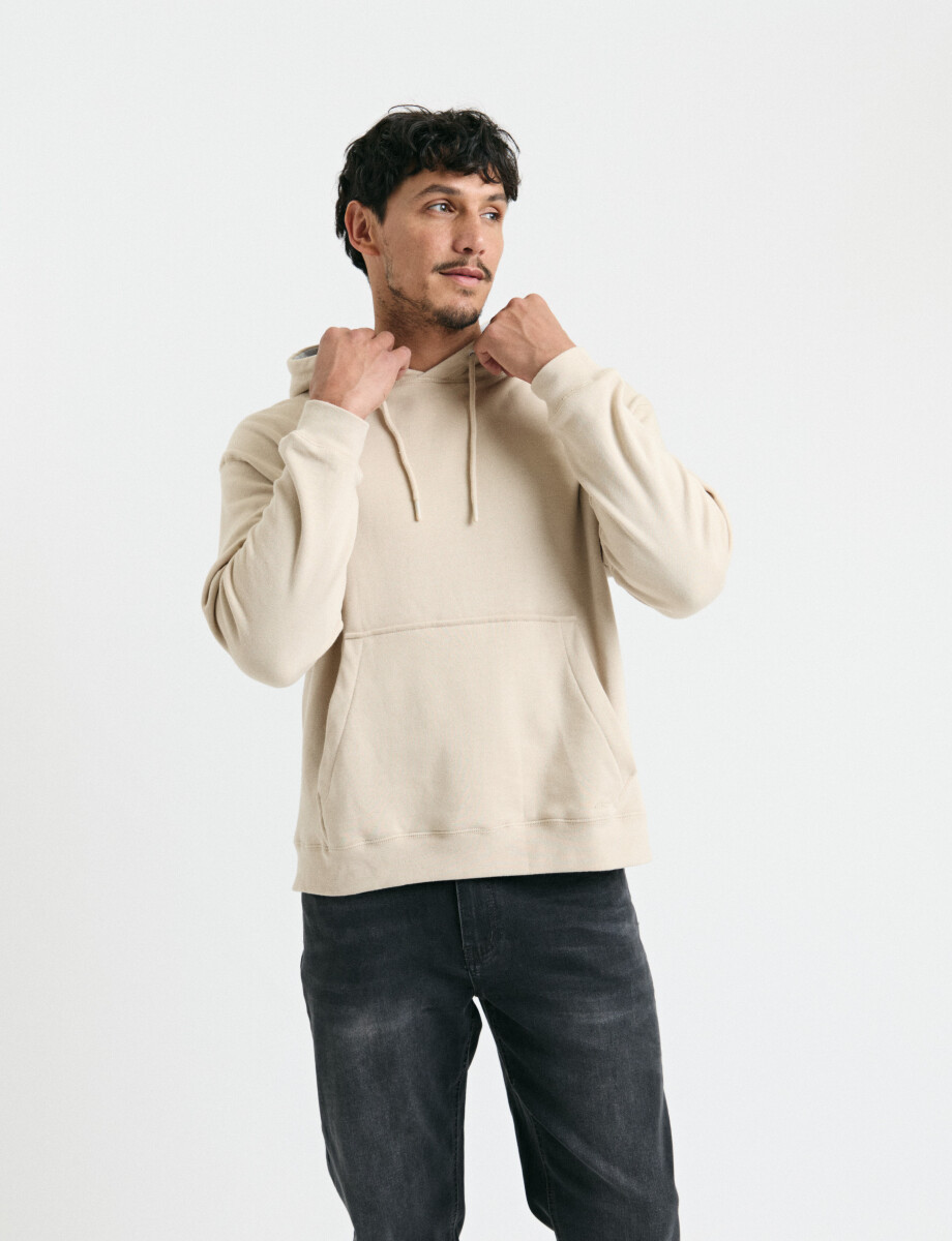 470914 SWEATER CANGURO HARRY Natural