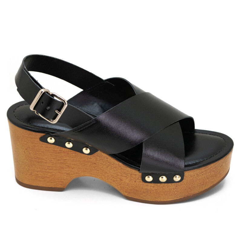 Sandalias VIA UNO de Mujer - 946002 Negro