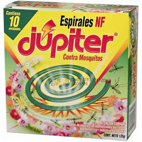 ESPIRALES JUPITER PERFUMADAS X 10 UN ESPIRALES JUPITER PERFUMADAS X 10 UN