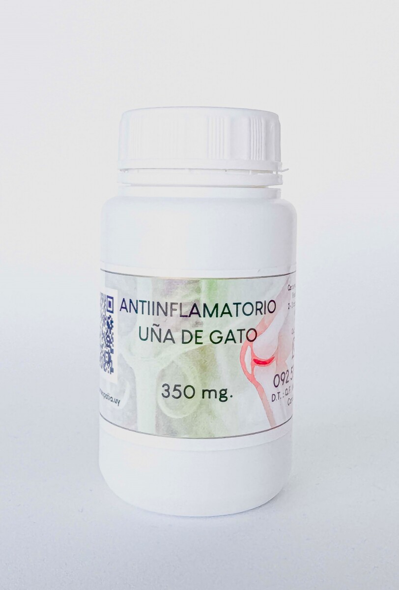Uña de Gato 350mg · 30 caps 