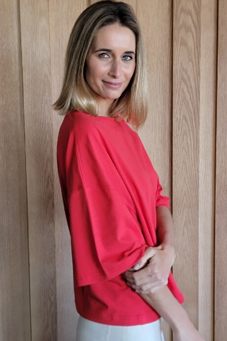 Remeron Duna Cotton Rojo