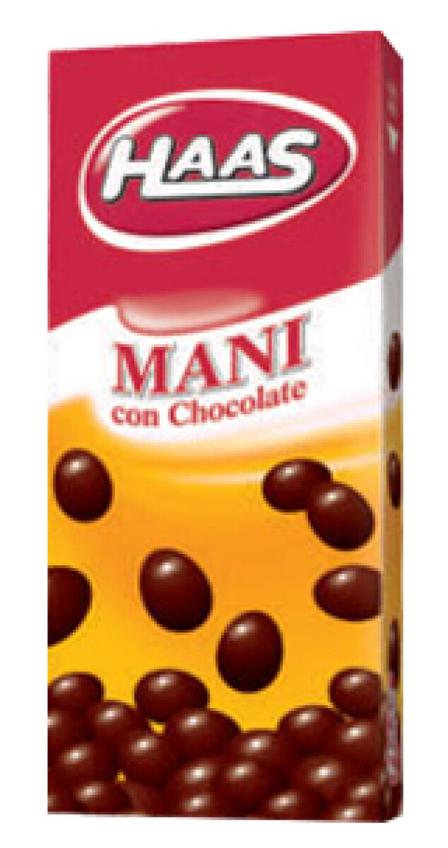 MANI C/CHOCOLATE HAAS 70G S/AMARGO 