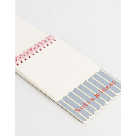 Memo Espiralado Estampado Combinacion Multicolor