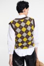 CHALECO TEJIDO Marron