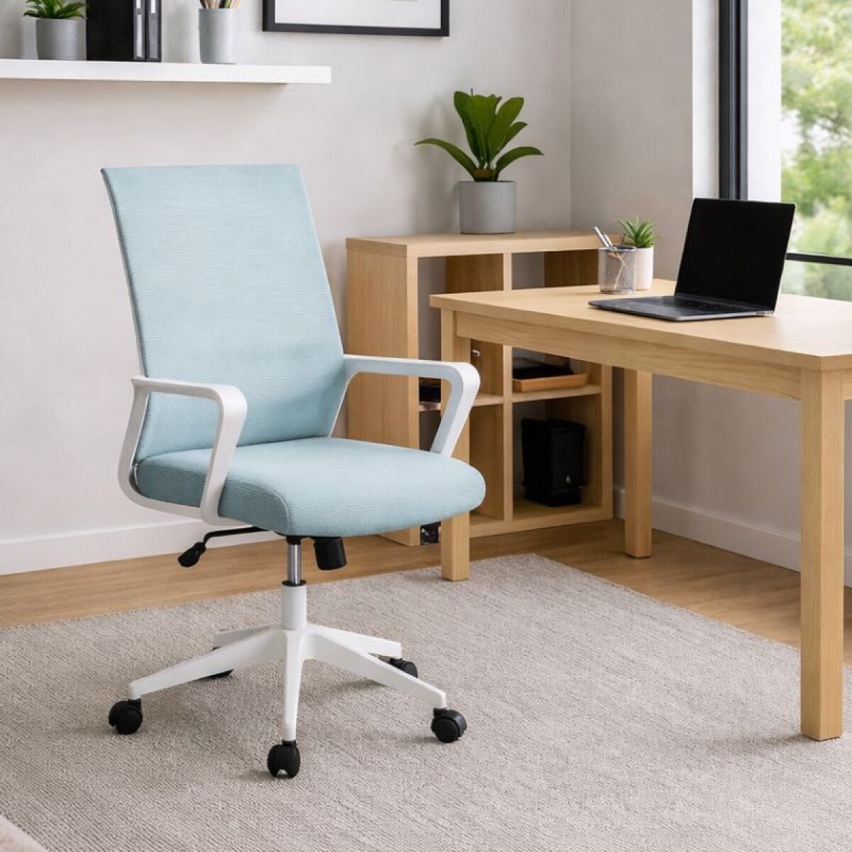 SILLA DE ESCRITORIO OC-936 - VERDE AGUA 