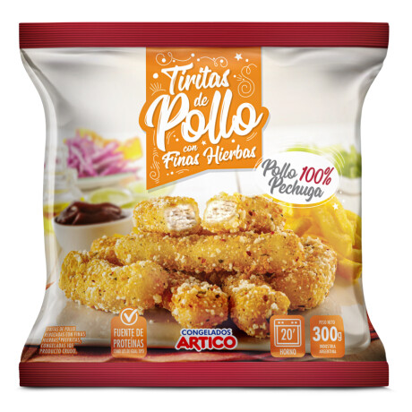 Tiritas de Pollo con Finas Hierbas áRtico 300 Grs 001